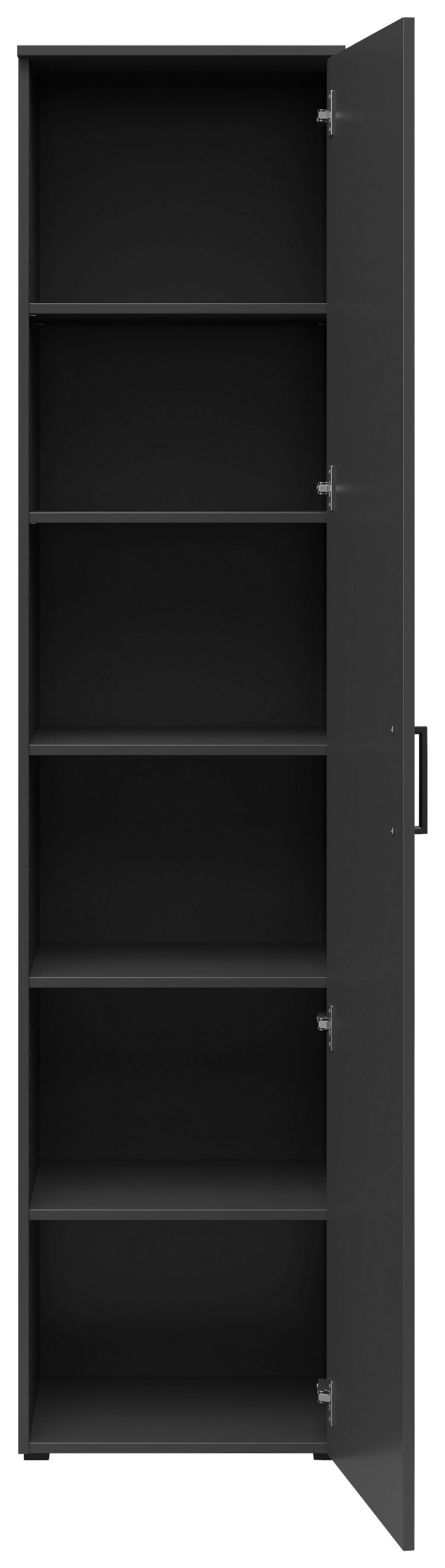 Schrank Multi-Stauraum Typ 20 anthrazit B/H/T: ca. 45x195x40 cm Multi-Stauraum Typ 20 - anthrazit (45,00/195,00/40,00cm)