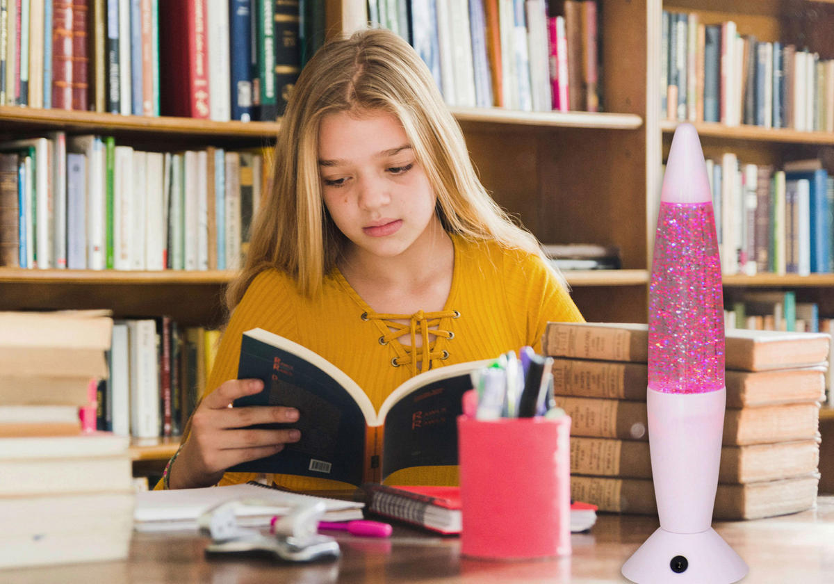 Näve Leuchten LED-Tischleuchte bunt Kunststoff B/H/T/D: ca. 10x36x10x10 cm GLITTER - bunt (10,00/36,00/10,00cm) - Näve Leuchten