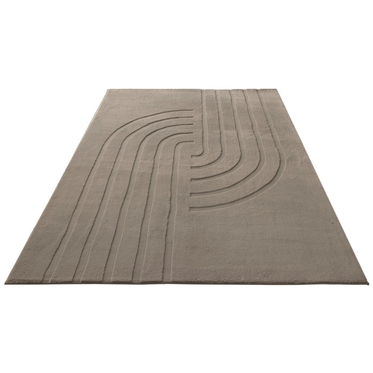 Obsession Teppich Zen Deluxe taupe B/H/L: ca. 160x16x230 cm Zen Deluxe - taupe (230,00/160,00/16,00cm) - Obsession