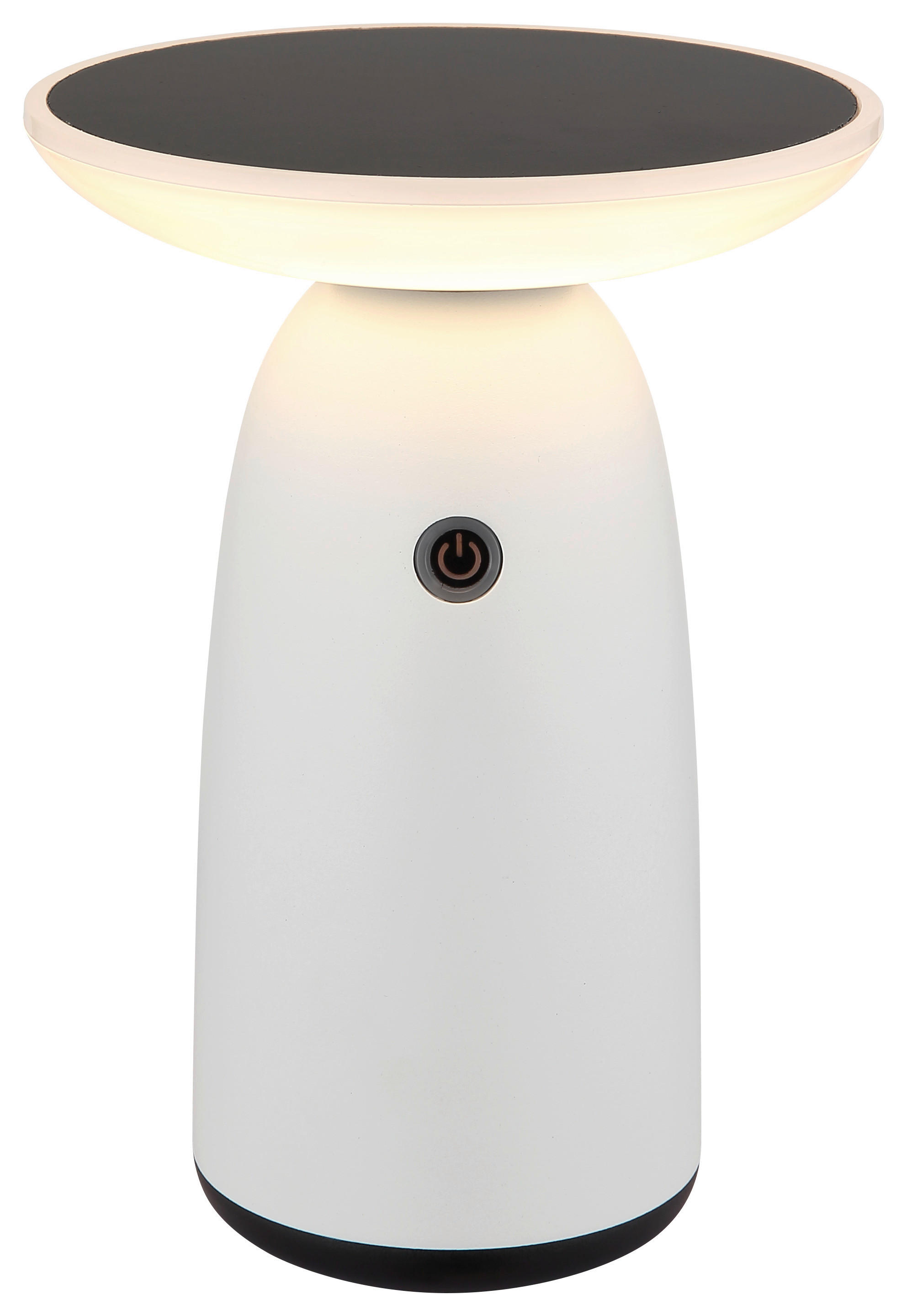 LED-Solarleuchte SOLAR 36625W Opal weiß Aluminium Kunststoff H/D: ca. 22,5x16 cm SOLAR - weiß/Opal (16,00/22,50cm) - GLOBO