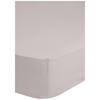Baumwoll Spannbetttuch Satin Spannbetttuch-Satin 160x200cm - sand (160,00/200,00cm) - HIP