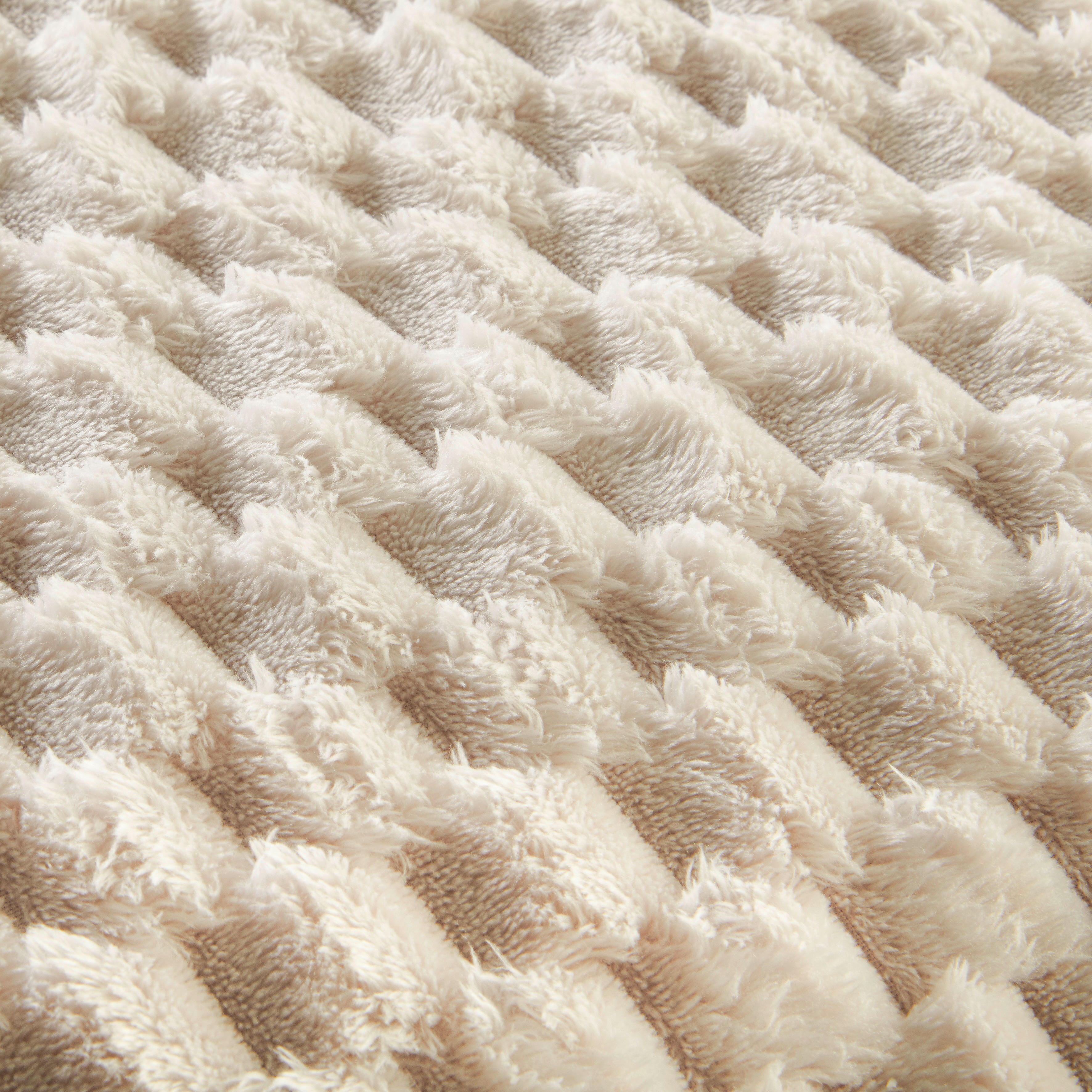 Wohndecke Wabe Wabe - beige (150,00/200,00cm) - POCOline