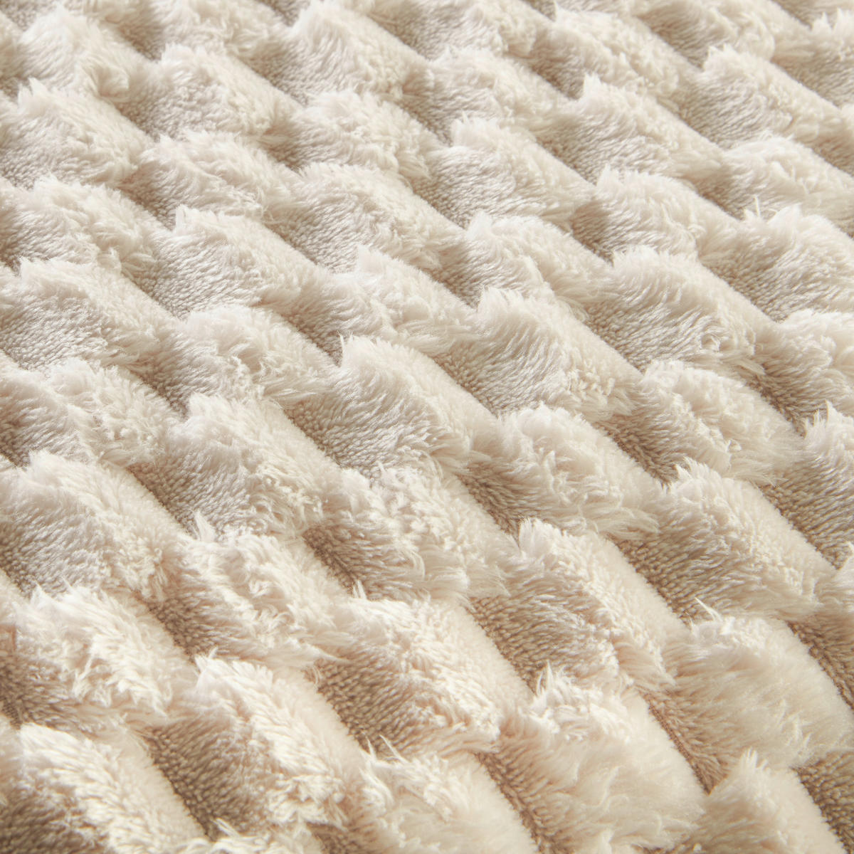 Wohndecke Wabe Wabe - beige (150,00/200,00cm) - POCOline