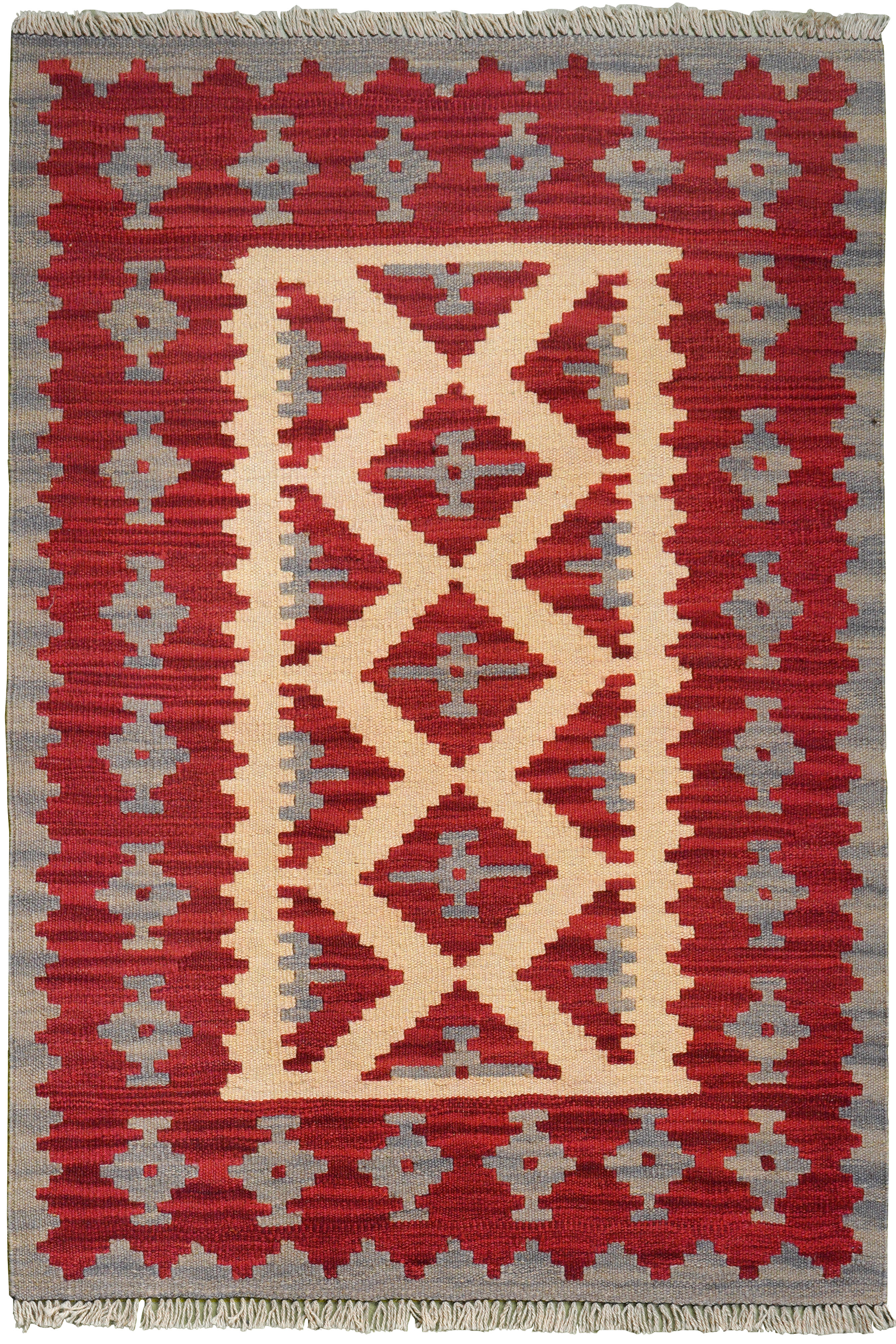 PersaTepp Teppich Kelim Gashgai multicolor B/L: ca. 82x118 cm günstig online kaufen