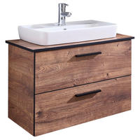 Waschbeckenunterschrank Quickset 374 Eiche Ribeck Nachbildung B/H/T: ca. 73x61,6x44,5 cm Quickset 374 - Eiche (73,00/61,60/44,50cm) - Pelipal