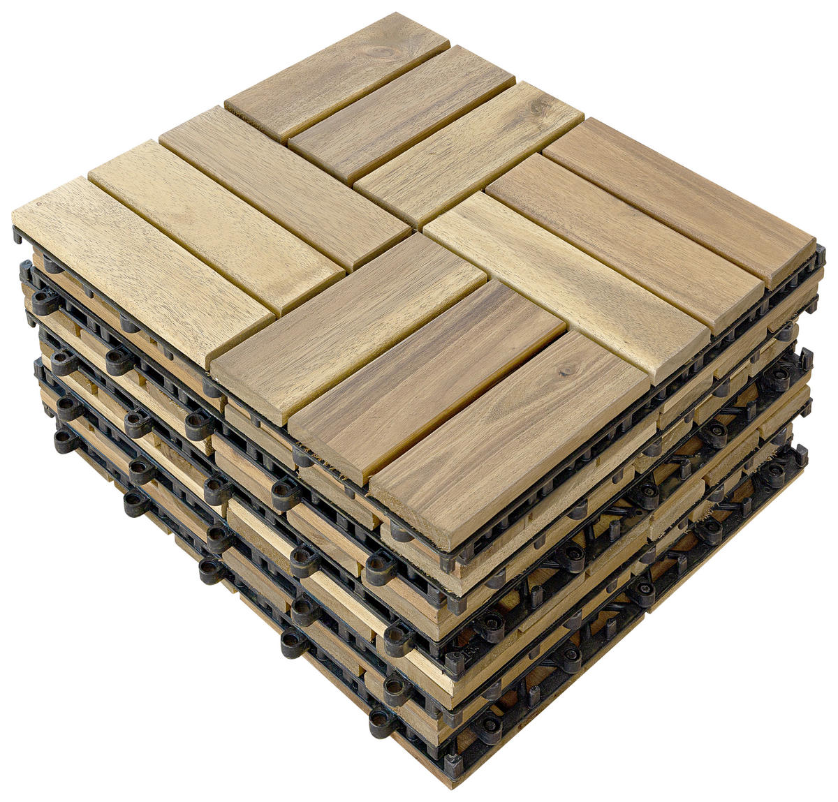 POCOline Terrassenfliese Natur natur B/L: ca. 30x30 cm Natur - natur (30,00/30,00/2,40cm) - POCOline