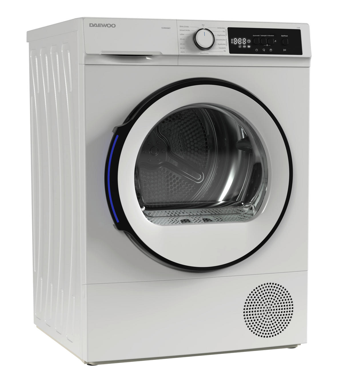Daewoo Wärmepumpentrockner TD-B9GP1WD0-DE Wärmepumpentrockne TD-B9GP1WD0-DE - weiß (59,60/84,50/60,90cm) - Daewoo