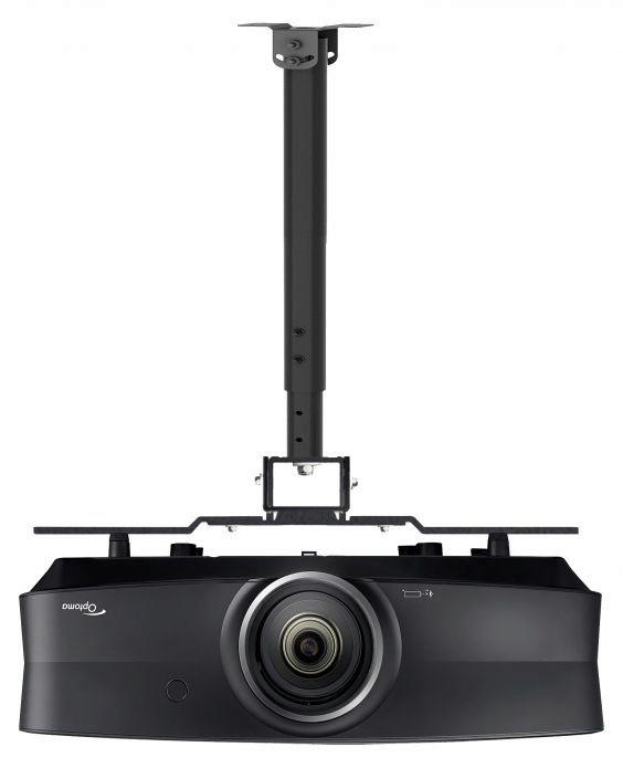 VCM Deckenhalterung Deckenhalterung schwarz Deckenhalterung B-PDH - schwarz (22,00/70,00/24,00cm) - VCM