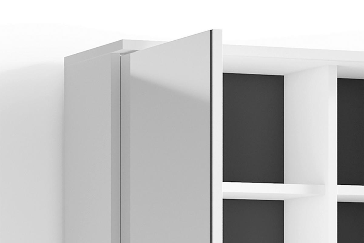 Spiegelschrank WELLNESS weiß B/H/T: ca. 60x61x28 cm WELLNESS - weiß (60,00/61,00/28,00cm) - byLIVING