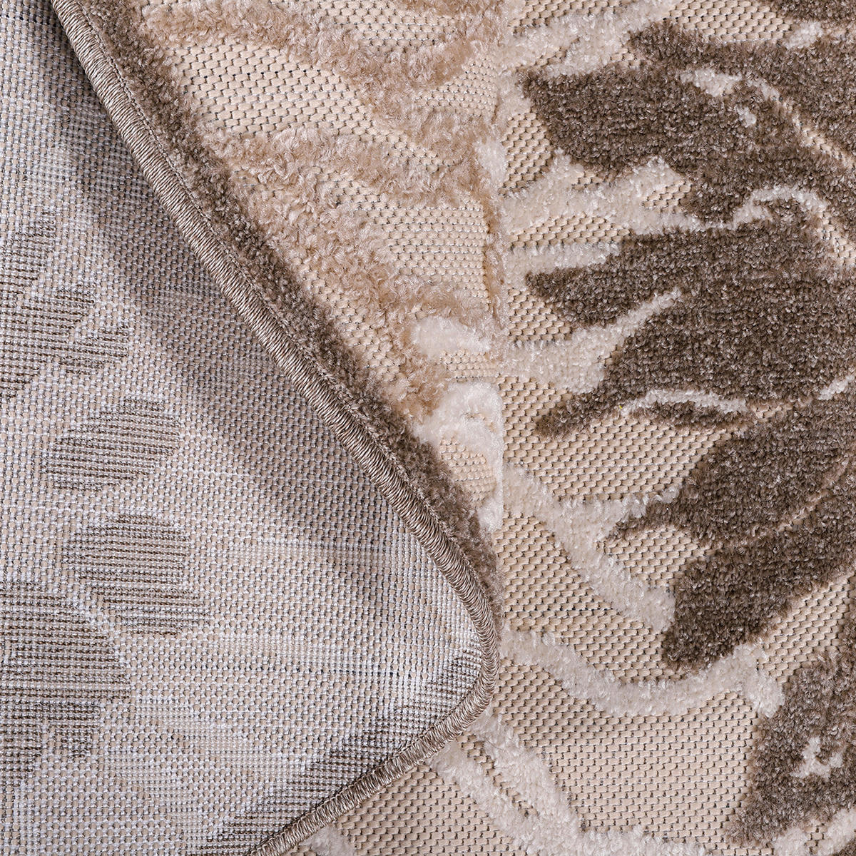 Sanat Outdoorteppich FLORAL creme B/L: ca. 150x150 cm FLORAL - creme (150,00/150,00cm) - Sanat
