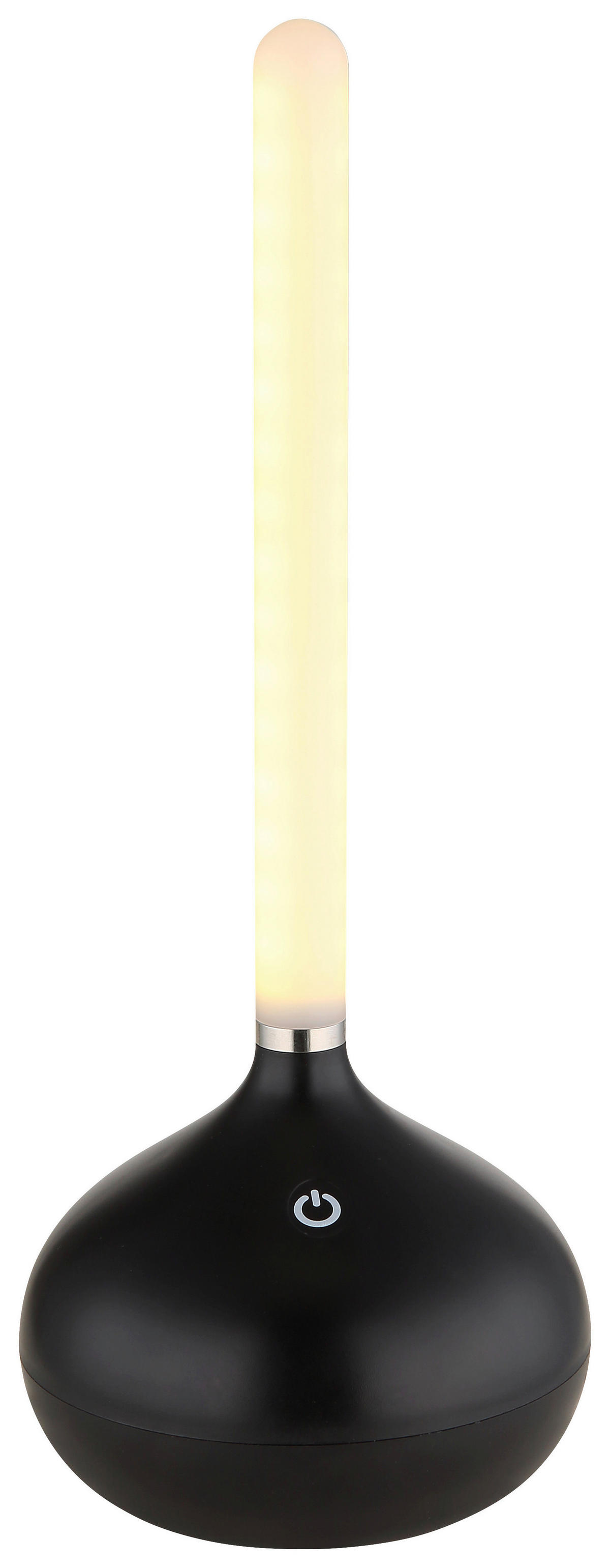 GLOBO LED-Tischleuchte TURNER 28067S Opal mattschwarz Kunststoff H/D: ca. 24,3x9,6 cm 1 Brennstellen TURNER - Opal/mattschwarz (9,60/24,30cm) - GLOBO
