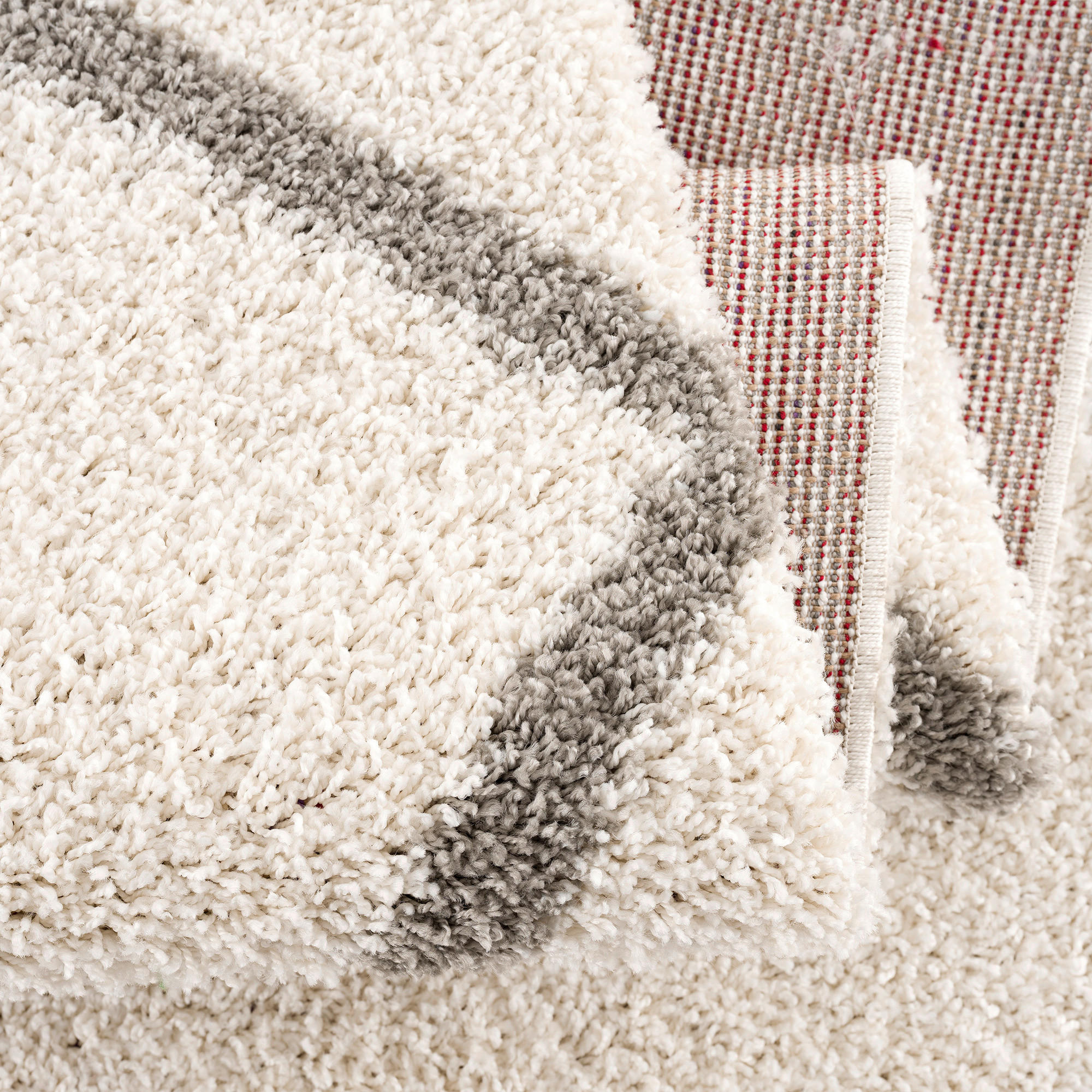 Sanat Hochflorteppich MADRID creme B/L: ca. 140x200 cm MADRID - creme (140,00/200,00cm) - Sanat