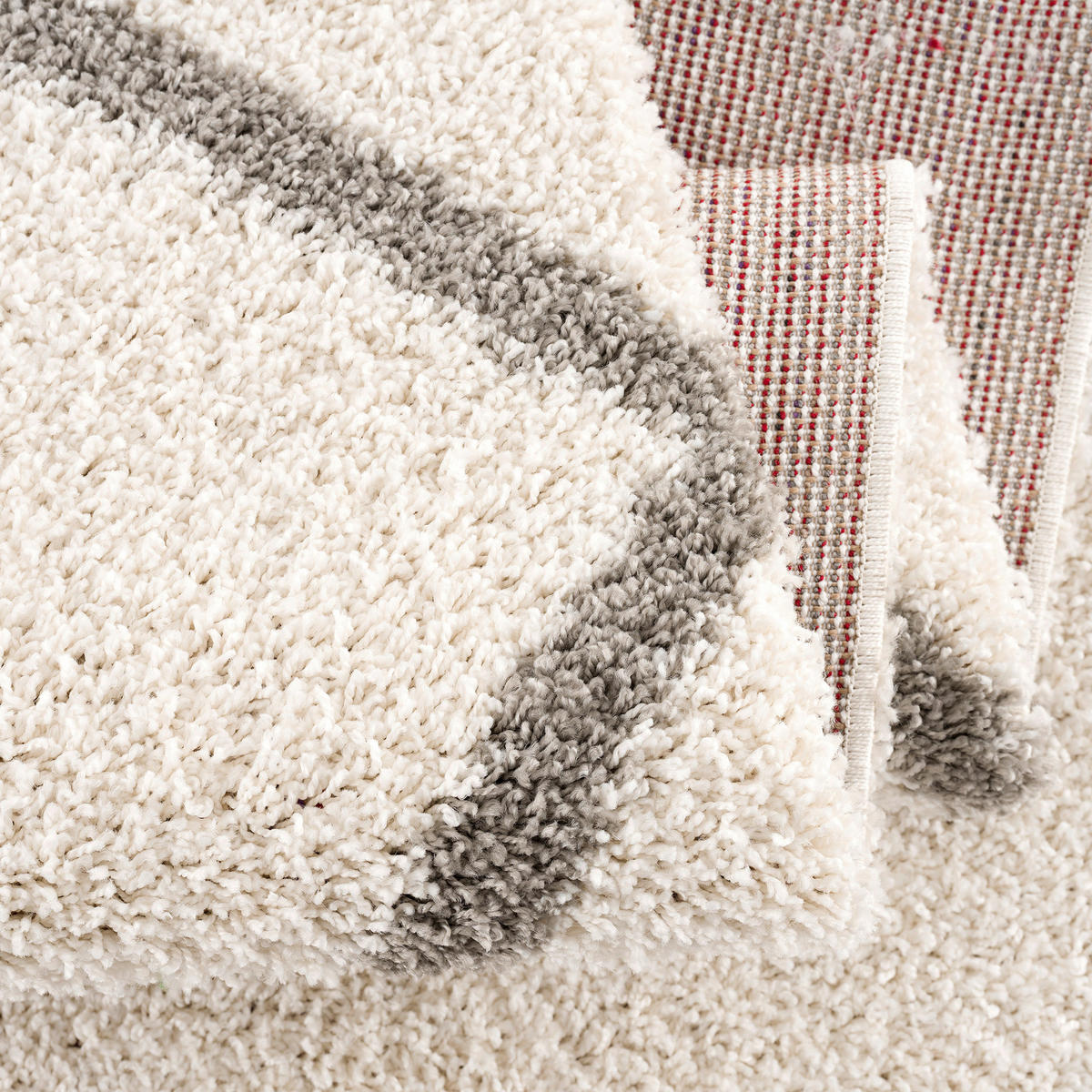 Sanat Hochflorteppich MADRID creme B/L: ca. 140x200 cm MADRID - creme (140,00/200,00cm) - Sanat