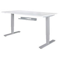 Zubehör silber Metall B/H/T: ca. 80x7x13 cm Kabelkanal Schreibtisch - silber (80,00/7,00/13,00cm) - Amstyle