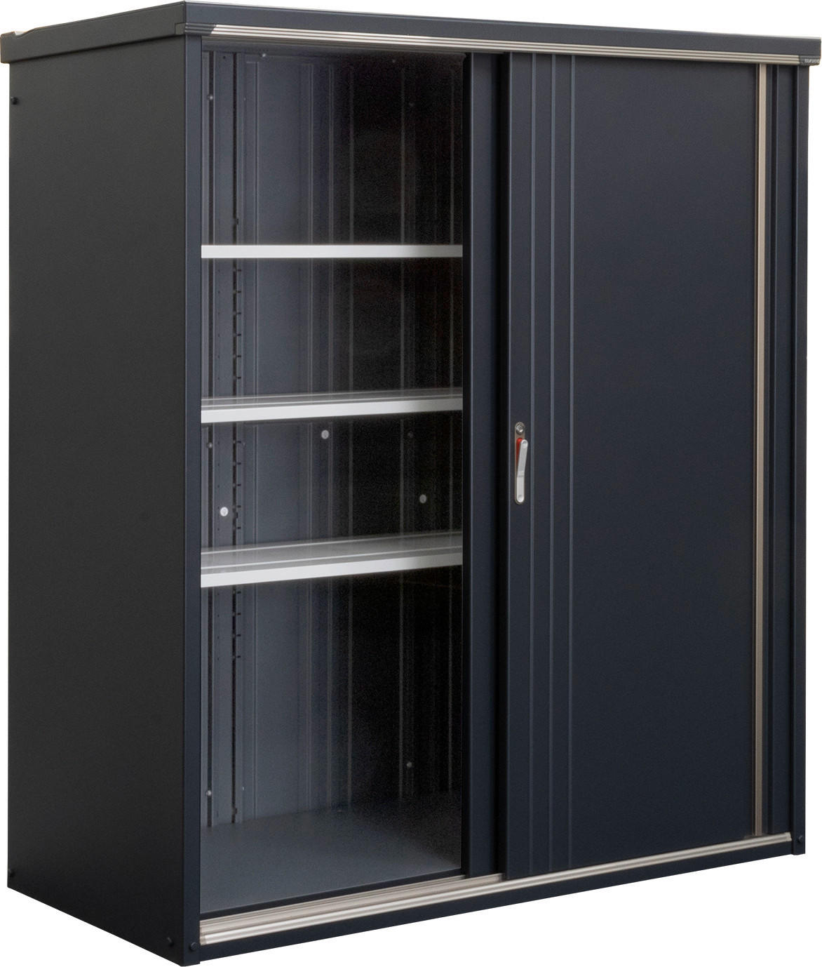 Takubo Geräteschrank Castra B/H/L: ca. 170x190x75 cm Castra - anthrazit (75,00/170,00/190,00cm) - Takubo