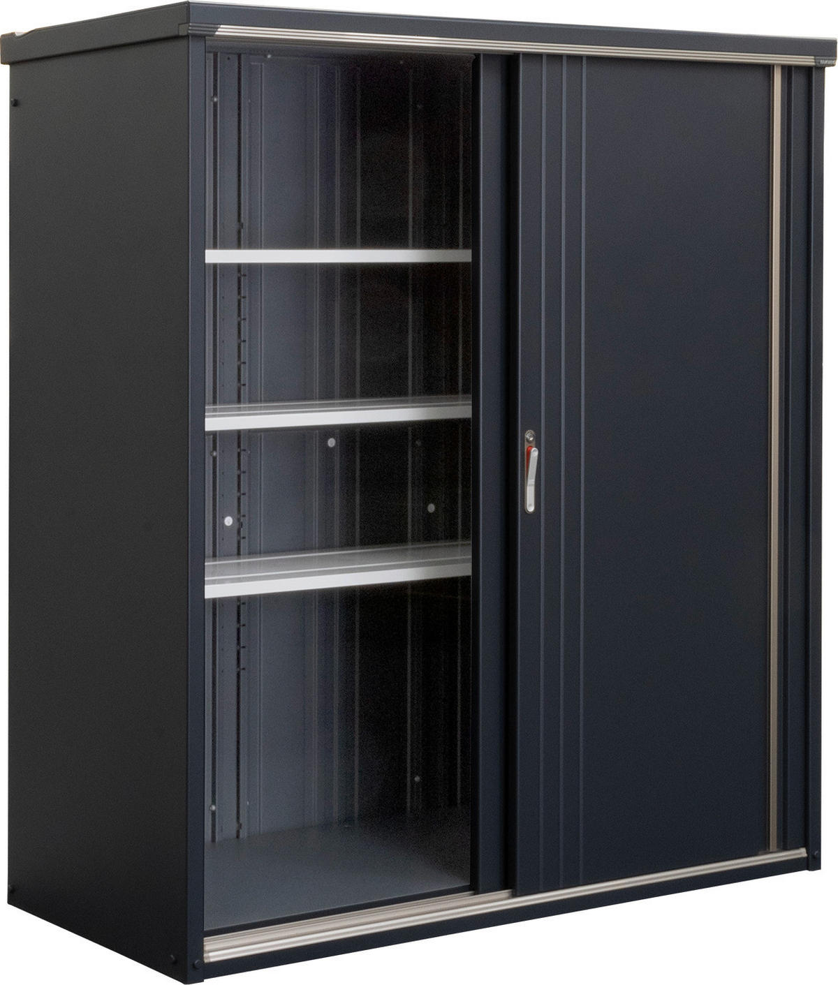 Takubo Geräteschrank Castra B/H/L: ca. 170x190x75 cm Castra - anthrazit (75,00/170,00/190,00cm) - Takubo