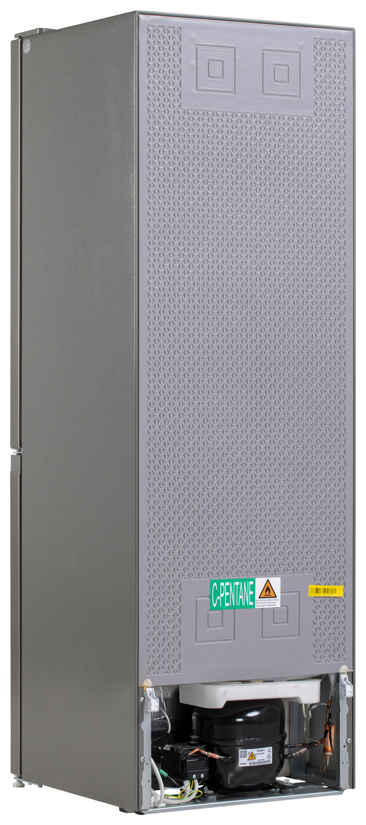 POCOline Kühl-/Gefrierkombination KGK 144-157 CIX Inox B/H/T: ca. 47x144x50 cm Kühl-/Gefrierkombi KGK 144-157 CIX - Inox (47,00/144,00/50,00cm) - POCOline