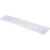 Store-Meterware 51304 weiß H: ca. 280 cm 51304 - weiß/silber (280,00cm)