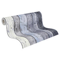 A.S.Creation Vliestapete Best of Wood`n Stone 2nd Edition Holzoptik blau B/L: ca. 53x1005 cm Best of Wood`n Stone 2nd Edition - blau (53,00/1005,00cm) - A.S.Creation