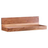 Wandregal natur B/H/T: ca. 60x17x23 cm Wandregal - natur (60,00/17,00/23,00cm) - Wohnling