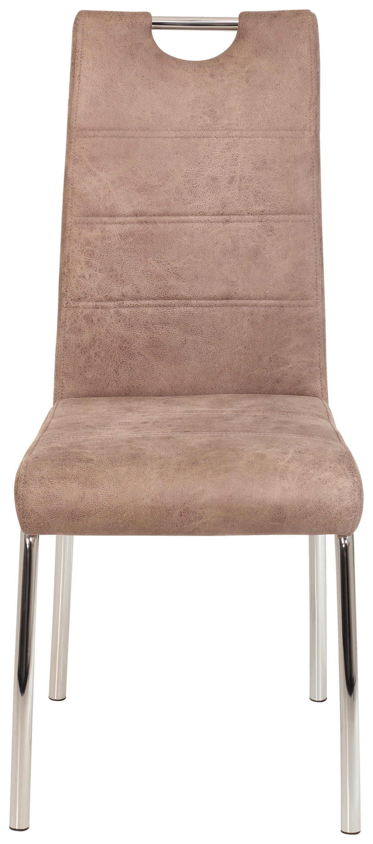 Stuhl Susi 4er Set beige Vintage Microfaser B/H/T: ca. 44x98x61 cm Susi 4er Set - beige (44,00/98,00/61,00cm) - Hela