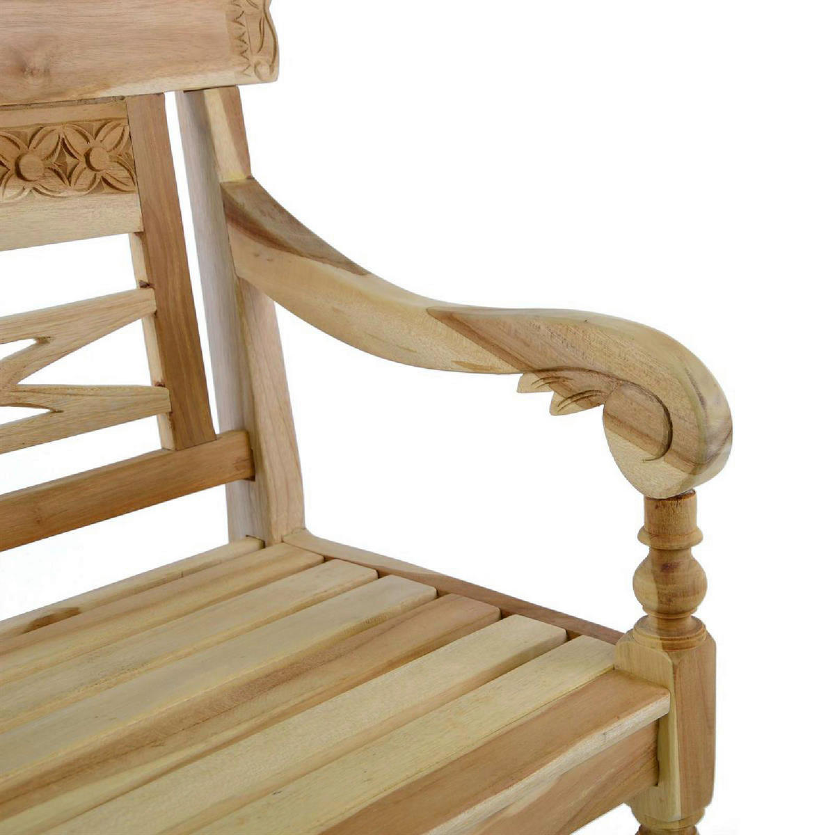 VCM Kinder Gartenbank braun Holz B/H/L: ca. 40x64x80 cm Kinder_Gartenbank - braun (80,00/40,00/64,00cm) - VCM