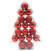 POCOline Weihnachtskugel rot B/H/L: ca. 5x5x5 cm Weihnachtskugeln_17tlg. - rot (5,00/5,00/5,00cm) - POCOline
