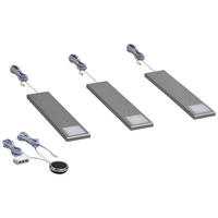 HÖLSCHER LED-Leuchten Cabinet Alu Alu B/H/T: ca. 18,5x1x10 cm Cabinet - weiß/Alu (18,50/1,00/10,00cm) - HÖLSCHER