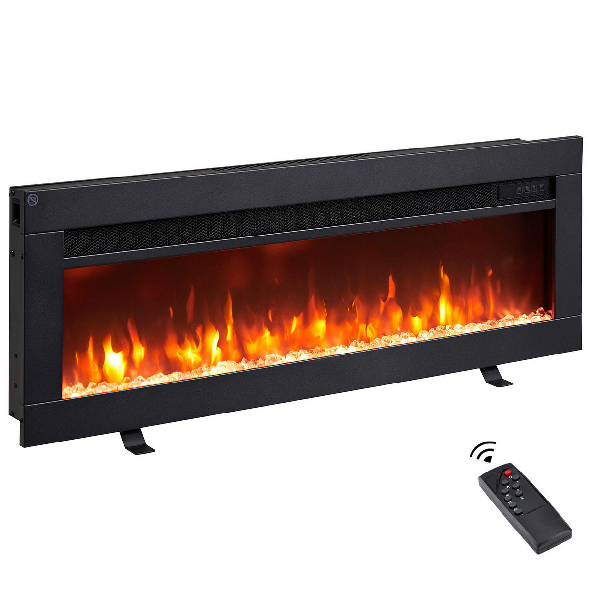 Balderia Elektrischer-Kamin Agnes 36 B/H/T: ca. 86x30,8x10,5 cm ca. 2000 W Elektrischer Kamin Agnes 36 - (86,00/30,80/10,50cm) - Balderia