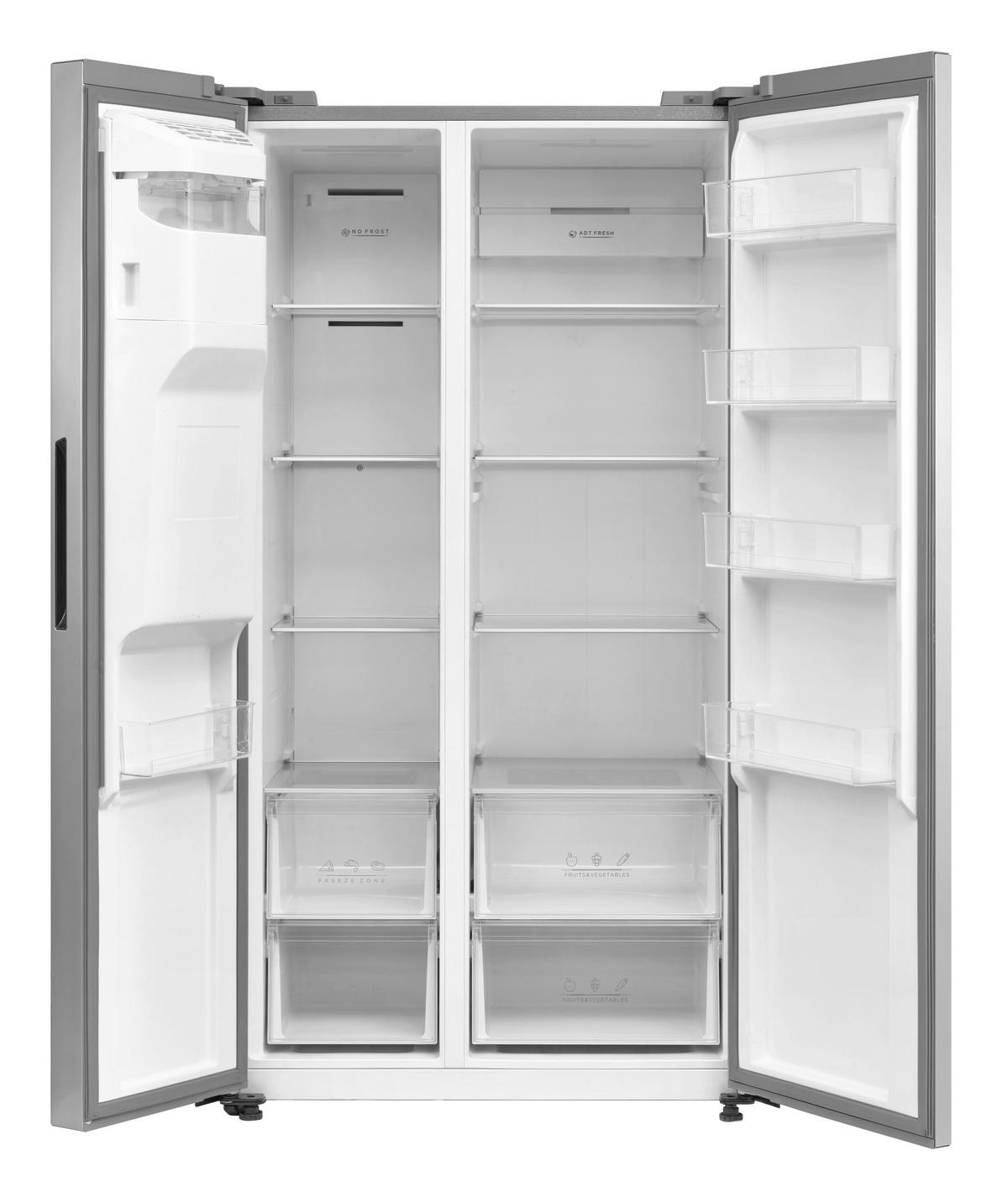 POCOline Side-by-Side SBS 180-569 EIXWDD Inox B/H/T: ca. 91x179,3x69,8 cm Side-by-Side SBS 180-569 EIXWDD - Inox (91,00/179,30/69,80cm) - POCOline