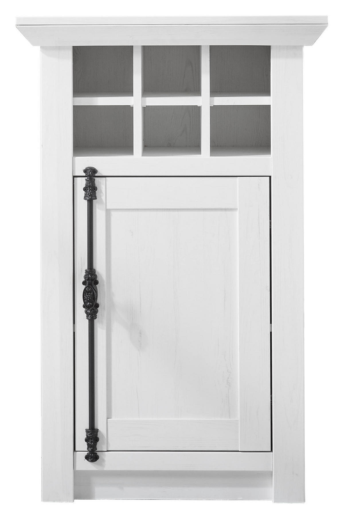 Kommode Westerland weiß B/H/T: ca. 63x100x45 cm Westerland - weiß (63,00/100,00/45,00cm)