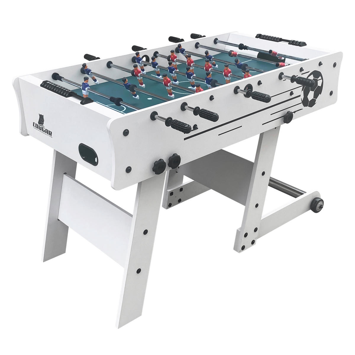 Cougar Kickertisch Scorpion Kick TS B/H/L: ca. 61x80x122 cm Scorpion Kick TS - weiß (122,00/61,00/80,00cm) - Cougar