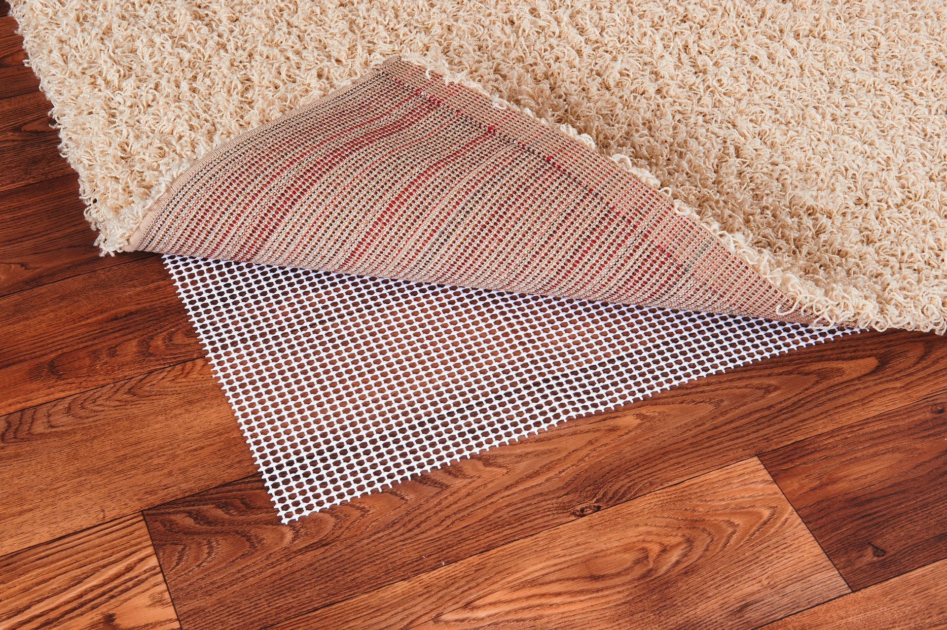 POCOline Teppichgleitschutz weiß B/L: ca. 50x110 cm Teppichgleitschutz V508 50x110cm - weiß (50,00/110,00cm) - POCOline