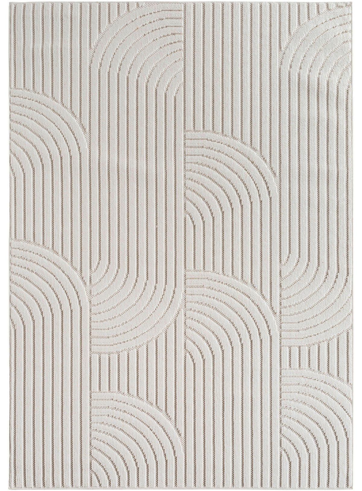 Ayyildiz Kurzflorteppich HELIX creme B/H/L: ca. 80x0,7x150 cm HELIX - creme (150,00/80,00/0,70cm) - Ayyildiz