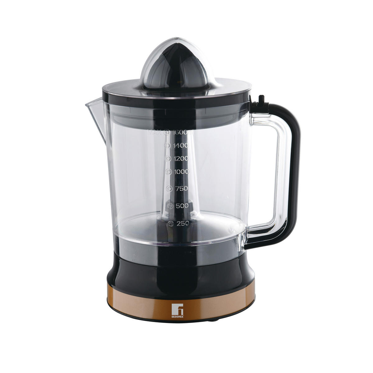 BERGNER Entsafter COPPER - schwarz (27,00/17,00/32,50cm) - BERGNER