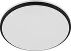 EDI-Light Deckenleuchte Marunella 75438 schwarz weiß Metall Kunststoff H/D: ca. 6,5x34 cm LED-Deckenleuchte_Marunella - weiß/schwarz (34,00/6,50cm)