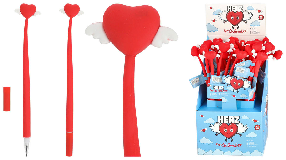 Geschenkartikel Gelschreiber_Herz