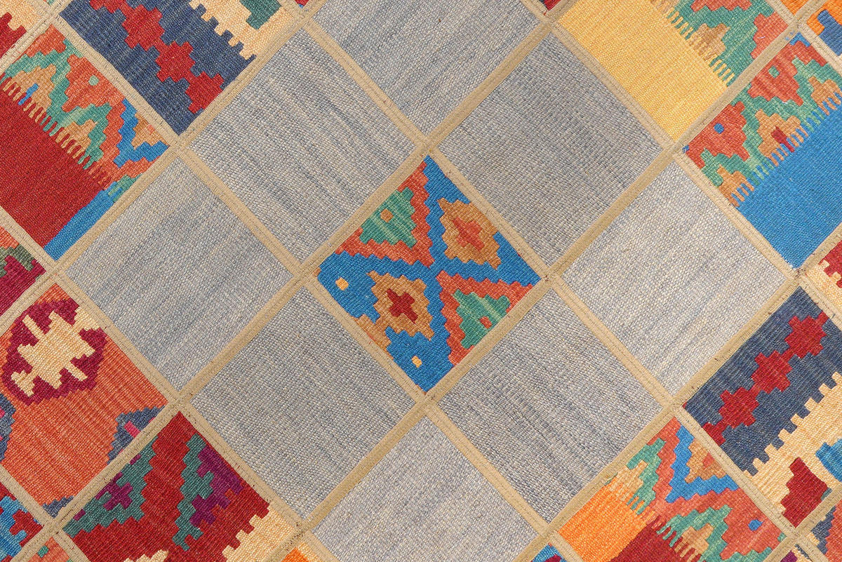 PersaTepp Teppich Kelim Tekkehdouz bunt B/H/L: ca. 150x1x200 cm Kelim Tekkehdouz - bunt (200,00/150,00/1,00cm) - PersaTepp