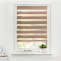 Doppelrollo Duo taupe B/L: ca. 55x150 cm Duo - taupe (55,00/150,00cm) - LICHTBLICK