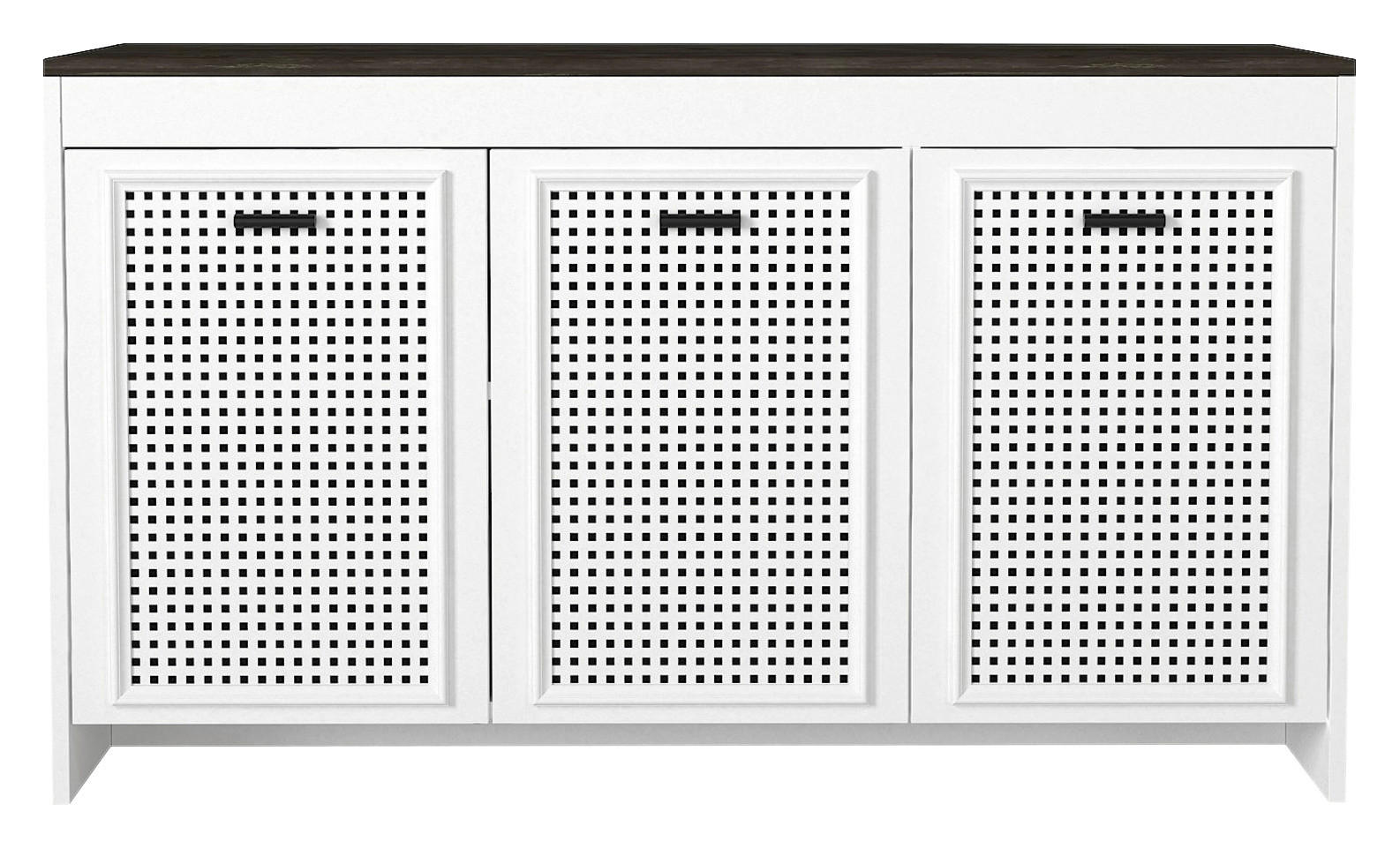Sideboard Done weiß Rebab B/H/T: ca. 120x75x45 cm Done - Rebab/weiß (120,00/75,00/45,00cm) - moebel17