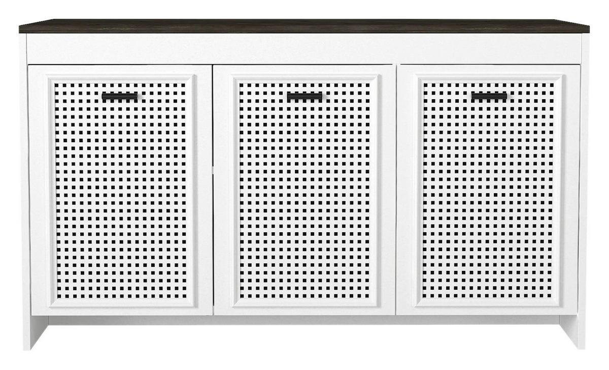 Sideboard Done weiß Rebab B/H/T: ca. 120x75x45 cm Done - Rebab/weiß (120,00/75,00/45,00cm) - moebel17