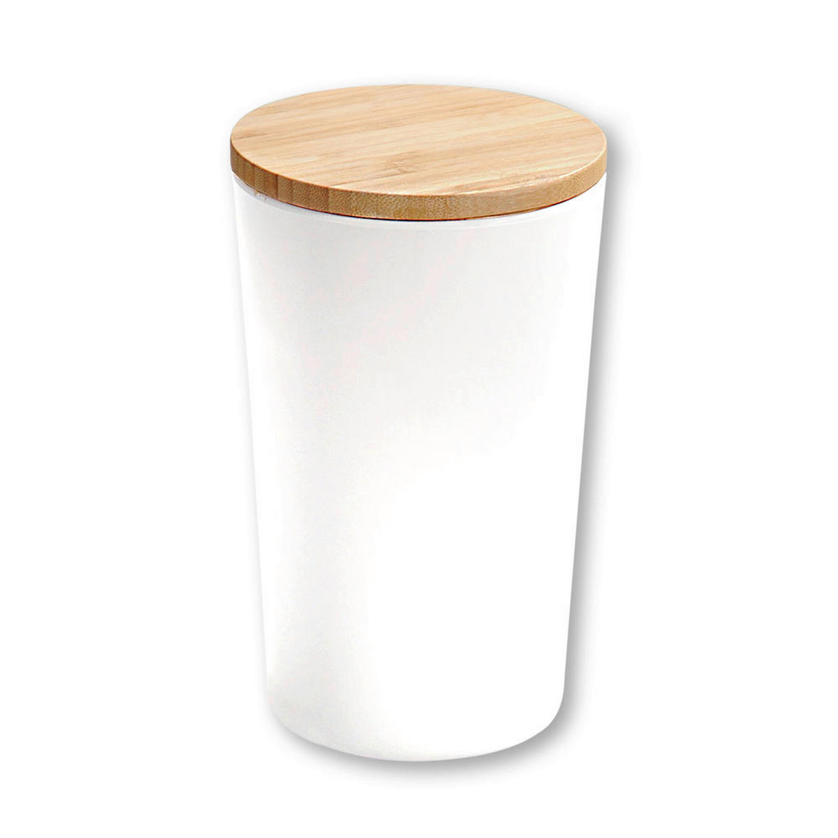 Kesper Vorratsdose weiß Melamin H/D: ca. 19x11,5 cm Vorratsdose - weiß/natur (11,50/19,00cm) - Kesper
