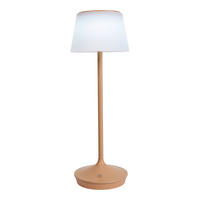 LED-Solar-Tischleuchte beige Kunststoff Metall B/H/T/D: ca. 13x38x13x13 cm EMMI - beige (13,00/38,00/13,00cm) - Näve Leuchten