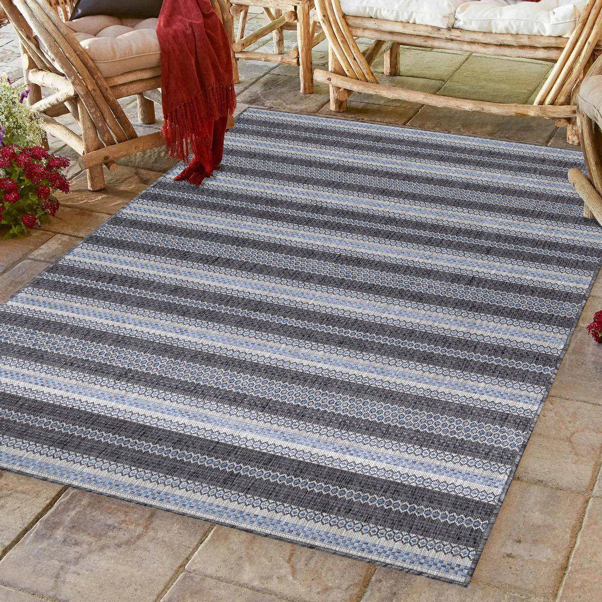 Ayyildiz Teppich SUNNY schwarz B/L: ca. 160x230 cm SUNNY - schwarz (160,00/230,00cm) - Ayyildiz