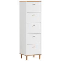Kommode Hilda weiß matt Eiche Artisan Nachbildung B/H/T: ca. 401,1x142x40 cm Hilda - Eiche/weiß (401,10/142,00/40,00cm) - Möbelpartner