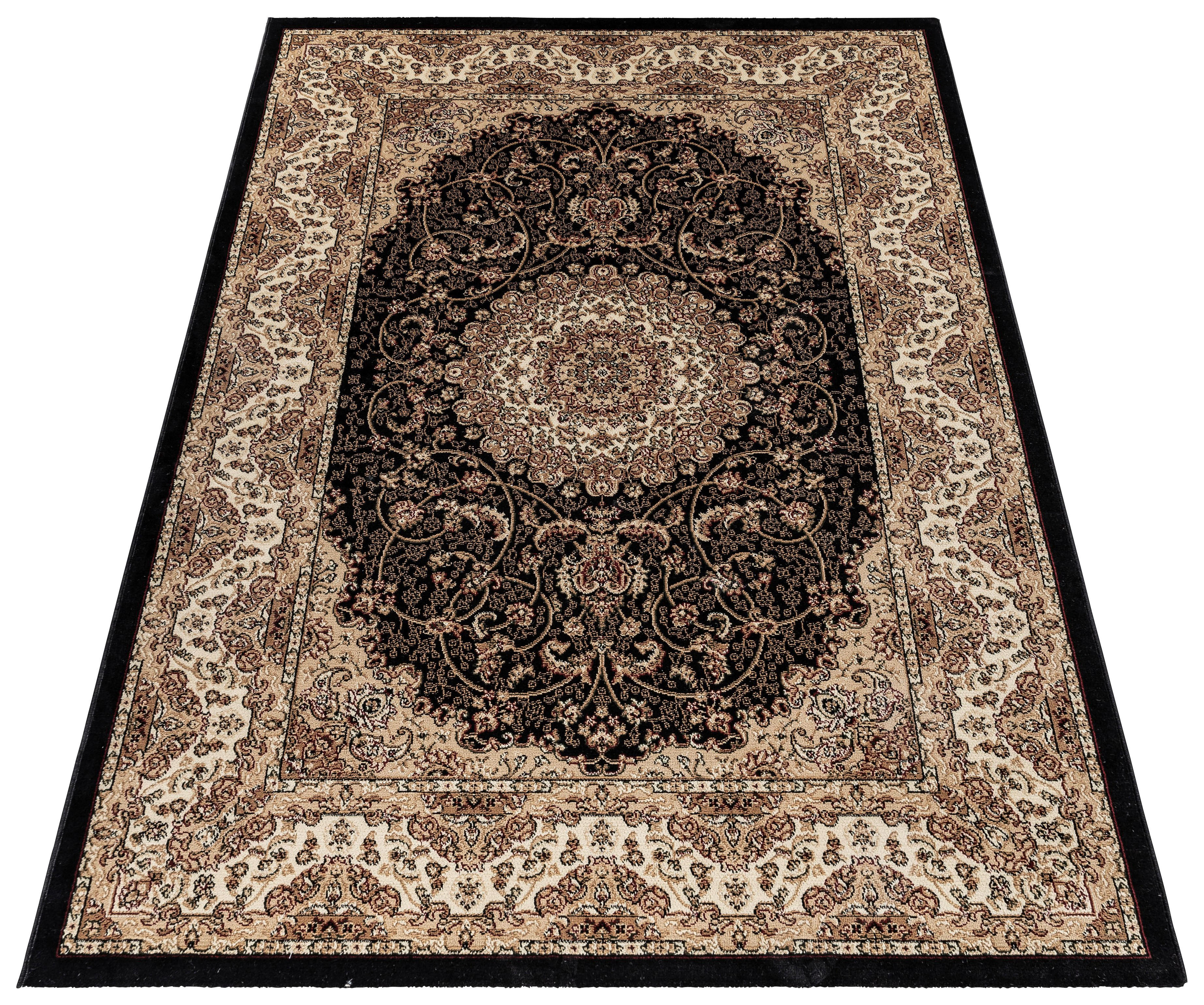 Ayyildiz Teppich KASHMIR schwarz B/L: ca. 160x230 cm KASHMIR - schwarz (160,00/230,00cm) - Ayyildiz