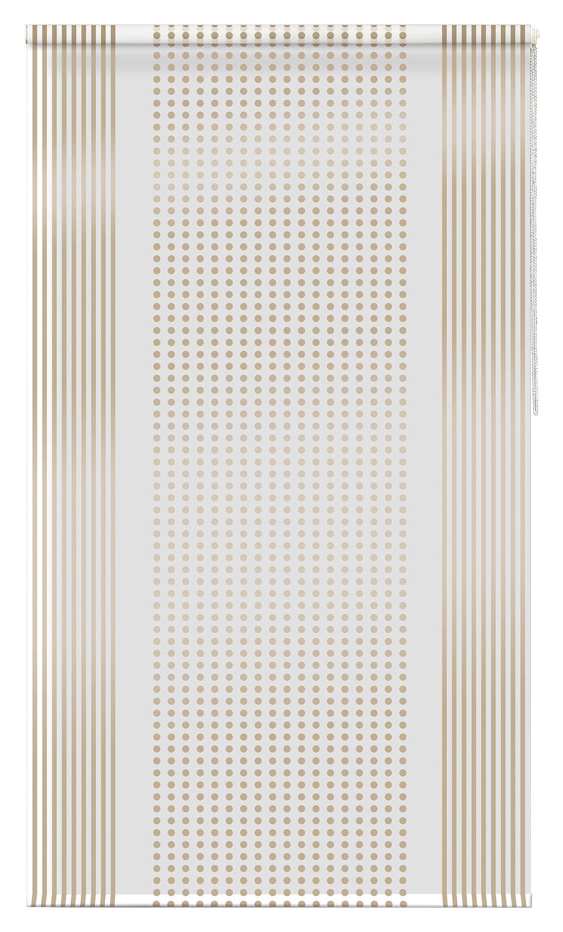 Duschrollo transparent Kunststoff B/L: ca. 140x240 cm Duschrollo_Dots&Stripes - transparent (140,00/240,00cm) - Acus