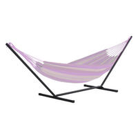 Outsunny Hängemattengestell schwarz Metall B/H/L: ca. 92x115x360 cm Hängemattengestell - schwarz (360,00/92,00/115,00cm) - Outsunny