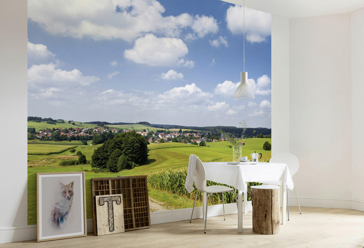 Komar Fototapete Bayrische Idylle B/L: ca. 350x280 cm Bayrische Idylle - (350,00/280,00cm) - Komar