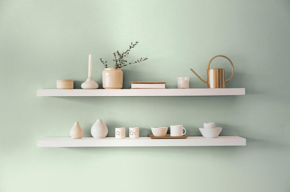 A.S.Creation Vliestapete hellgrün türkis B/H/D: ca. 53x1005x8,5 cm Vliestapete - hellgrün/türkis (8,50/1005,00cm) - A.S.Creation